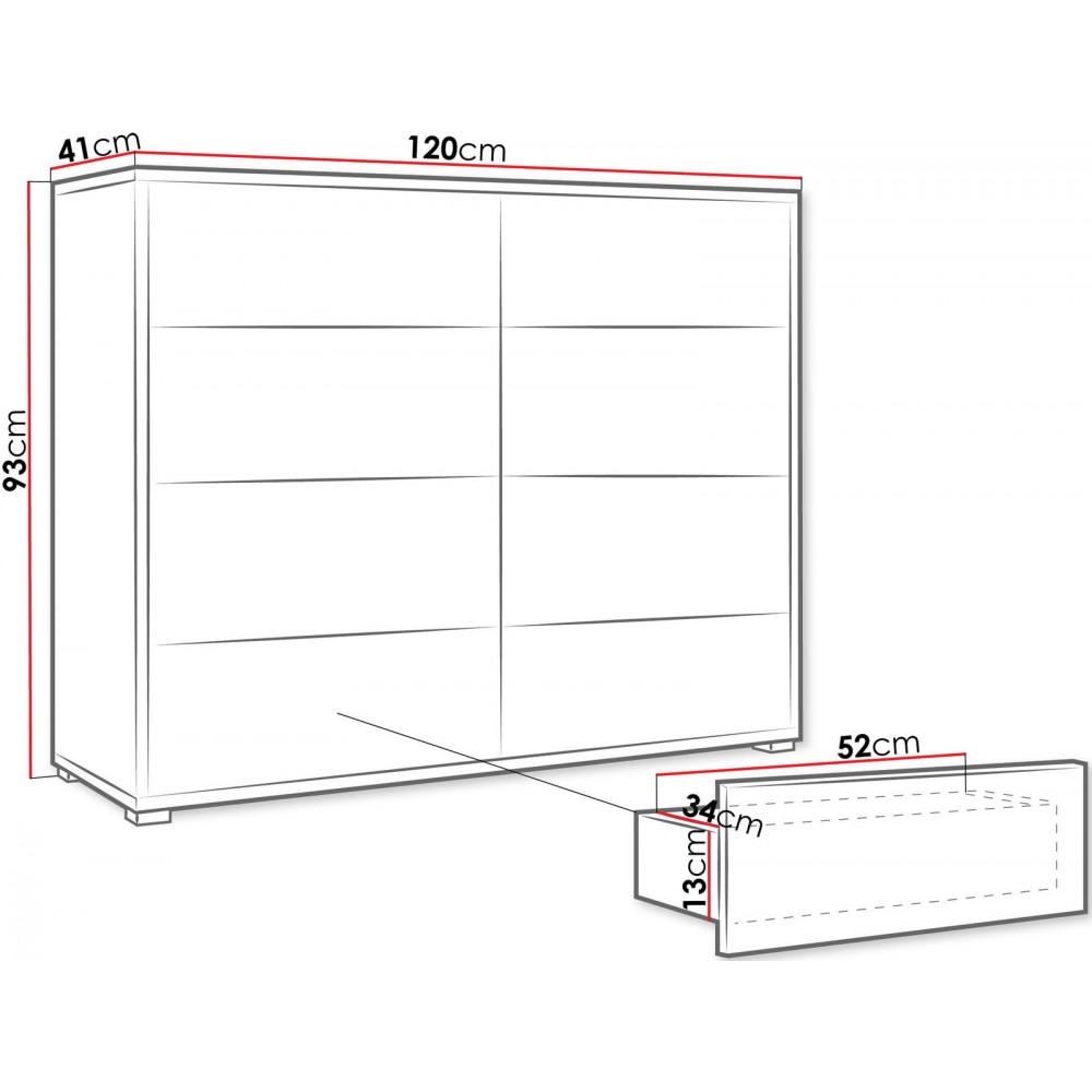Συρταριέρα Gesita Plus-Cashmere
