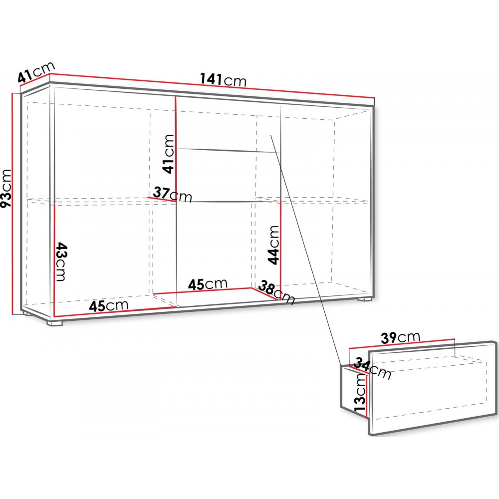 Μπουφές Gesita-Cashmere