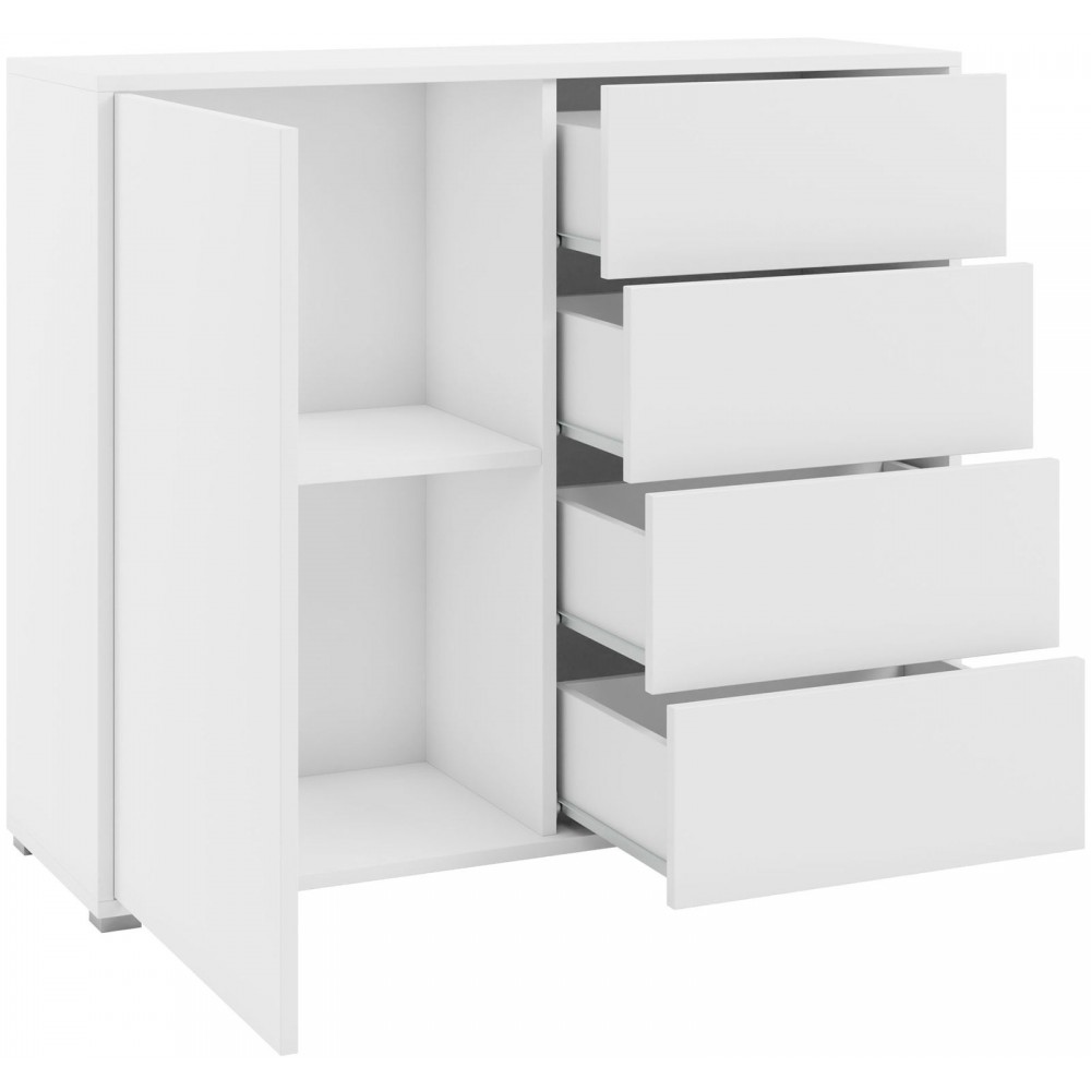 Μπουφές Gesita D4-Λευκό