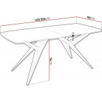 Τραπέζι Axis επεκτεινόμενο-Φυσικό
