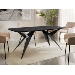 Τραπέζι Axis επεκτεινόμενο-Μαύρο Μάρμαρο