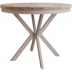 Τραπέζι Edder 120 επεκτεινόμενο-Φυσικό-Cashmere