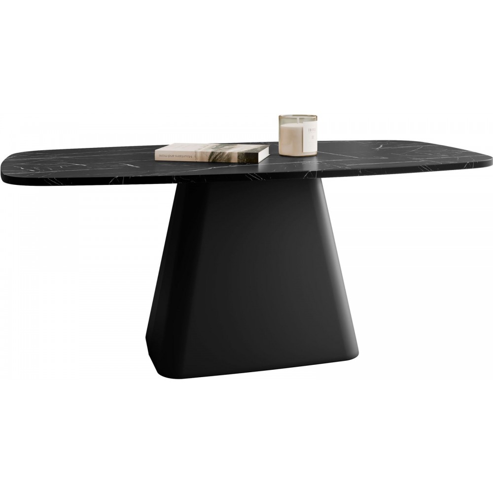 Τραπεζάκι Σαλονιού Noa-Μαύρο Μάρμαρο