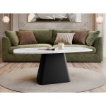 Τραπεζάκι Σαλονιού Noa-Λευκό Μάρμαρο