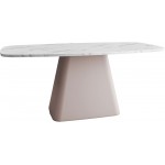 Τραπεζάκι Σαλονιού Noa II-Λευκό Μάρμαρο