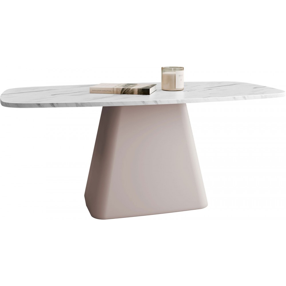 Τραπεζάκι Σαλονιού Noa II-Λευκό Μάρμαρο