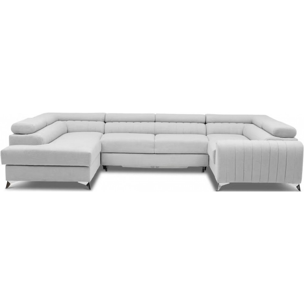 Γωνιακός καναπές Lola-Αριστερή-Λευκό