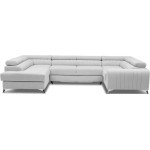Γωνιακός καναπές Lola-Αριστερή-Λευκό
