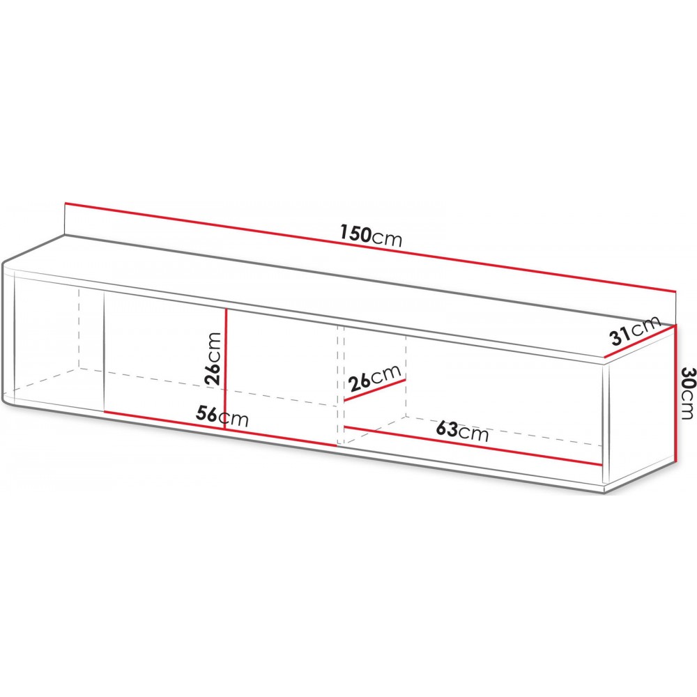 Έπιπλο Τηλεόρασης Philippe 150