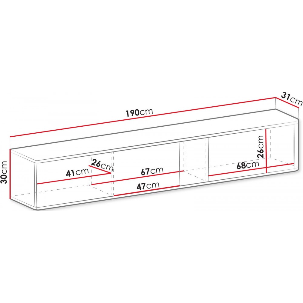 Έπιπλο Τηλεόρασης Philippe 190