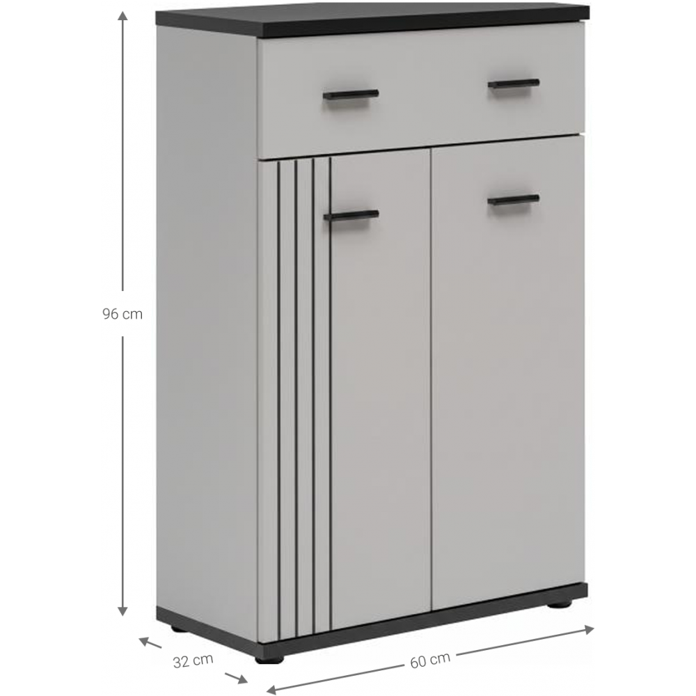 Παπουτσοθήκη Mirox 60x32x96