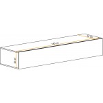 Κρεμαστό έπιπλο τηλεόρασης Fly IV-Φυσικό 160x40x30