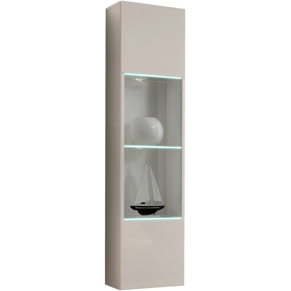 Κρεμαστή βιτρίνα Fly IV-Cashmere 40x29x170