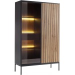 Βιτρίνα Sento-Φυσικό - Μαύρο