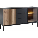 Μπουφές Sento KSZ154-Φυσικό - Μαύρο