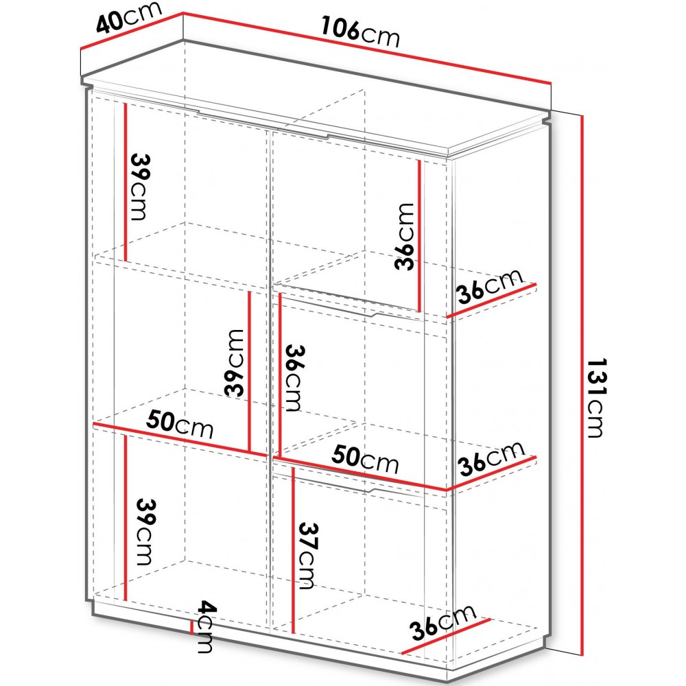 Μπουφές Hilafin 4D