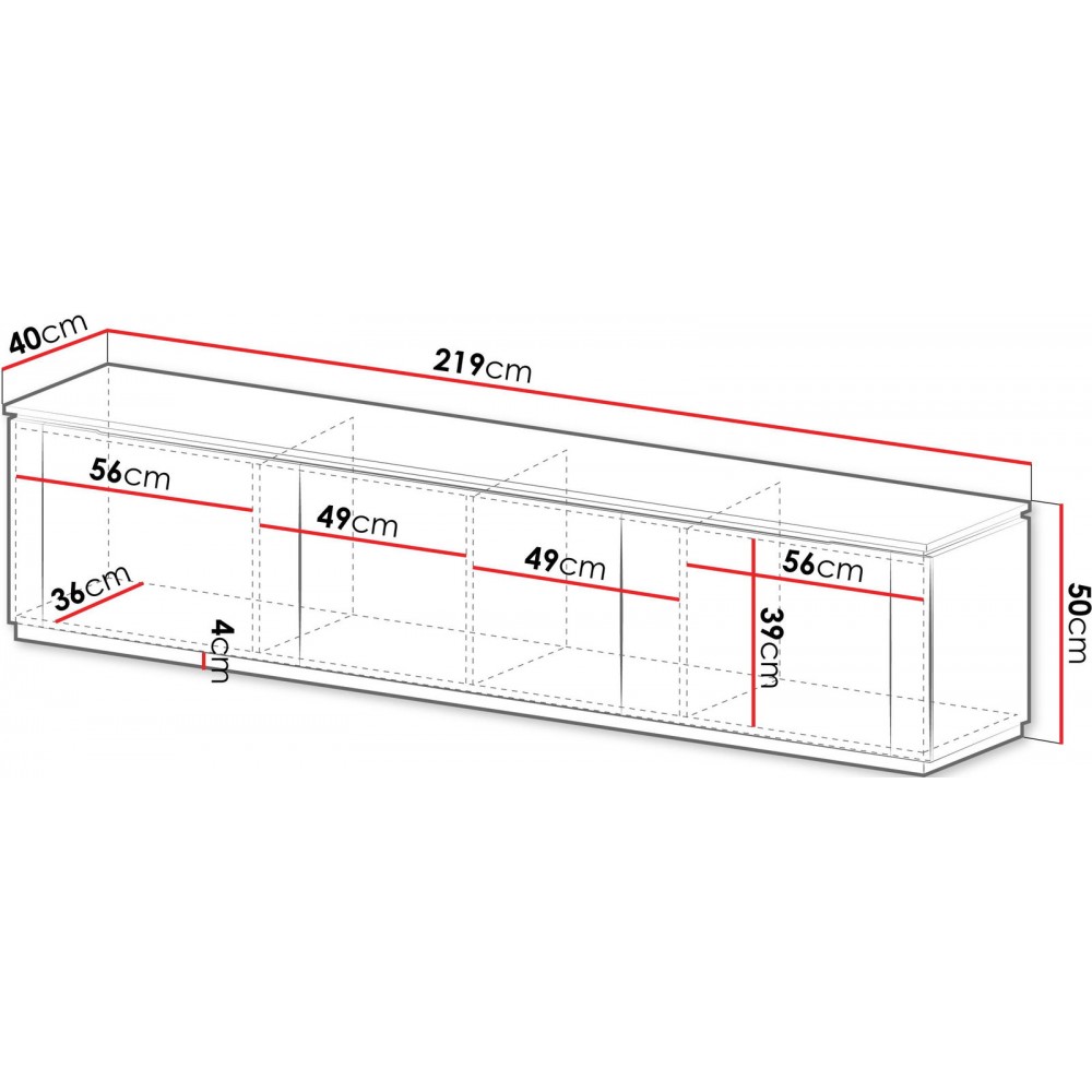 Έπιπλο τηλεόρασης Hilafin