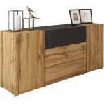 Μπουφές Berlin-Φυσικό - Μαύρο