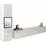 Σύνθεση σαλονιού Berlin I-Λευκό