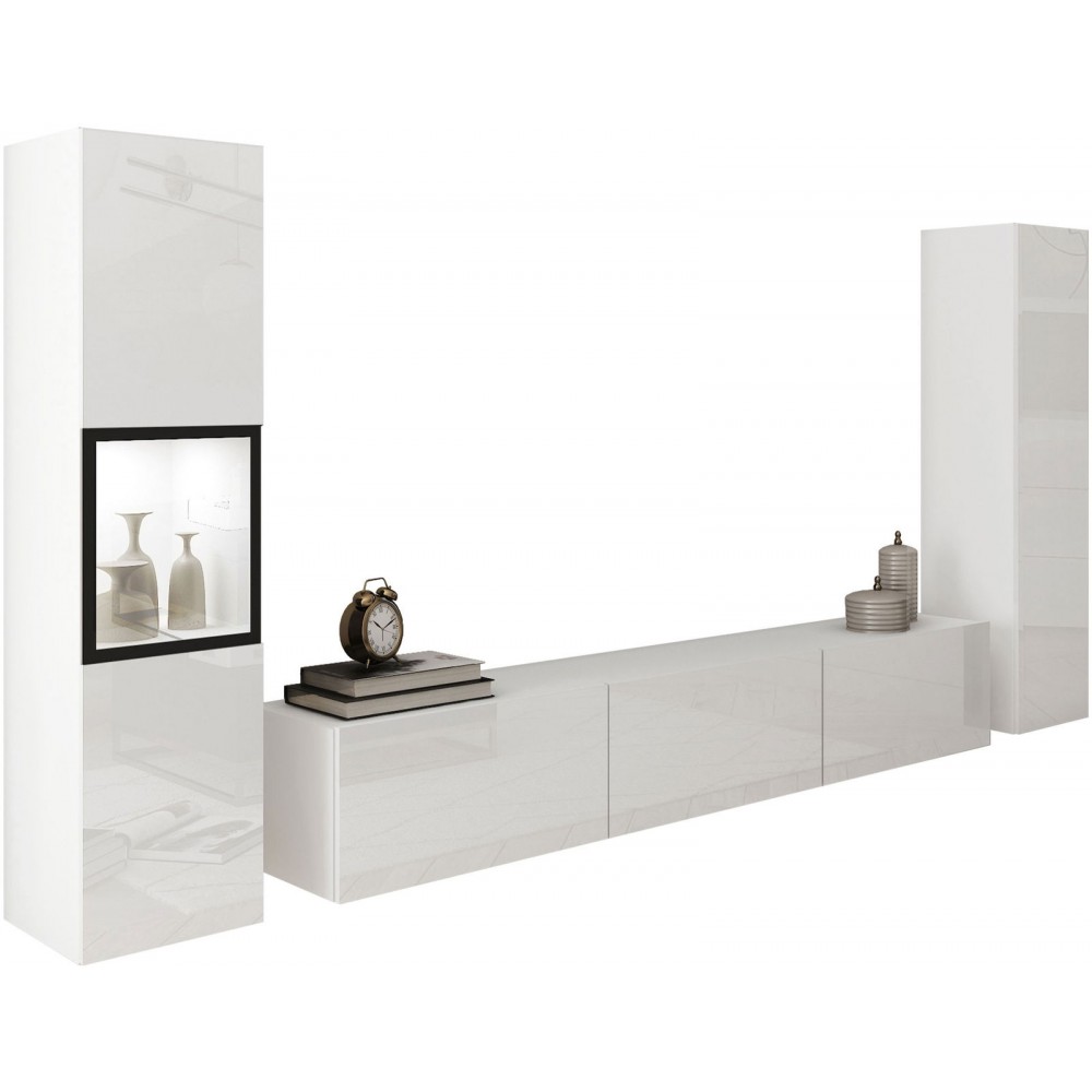 Σύνθεση σαλονιού Berlin III-Λευκό