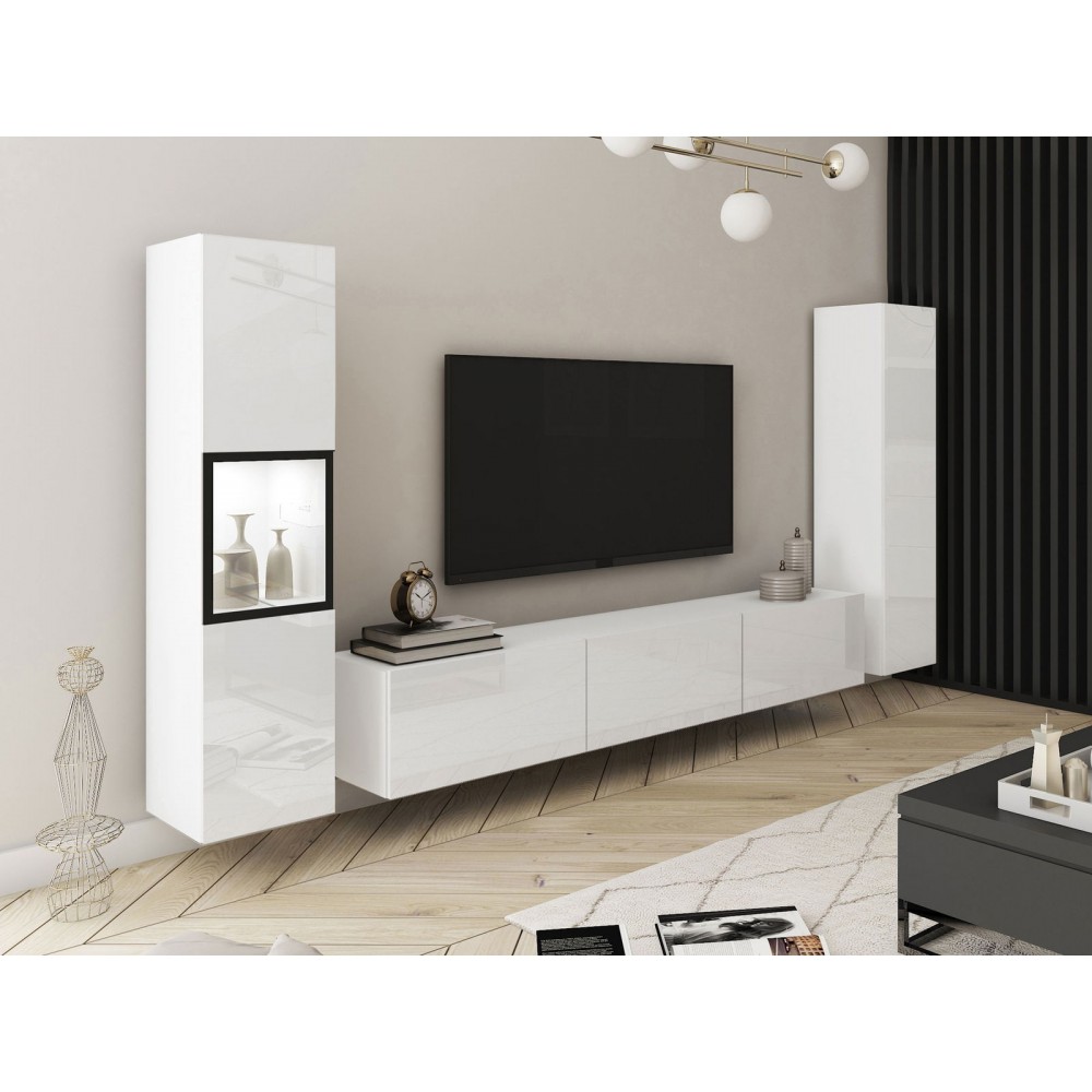 Σύνθεση σαλονιού Berlin III-Λευκό