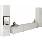 Σύνθεση σαλονιού Berlin III-Λευκό