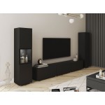 Σύνθεση σαλονιού Berlin III-Μαύρο