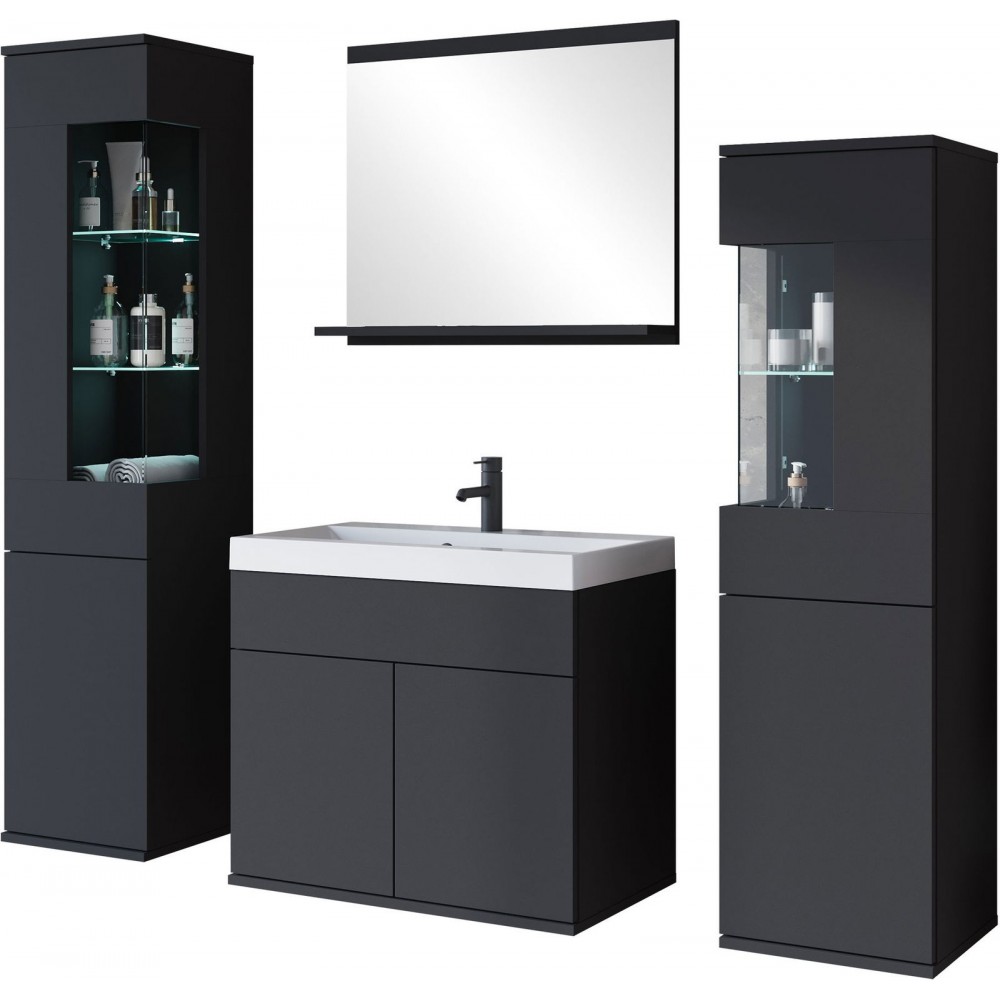 Σετ μπάνιου Nairobi-Μαύρο