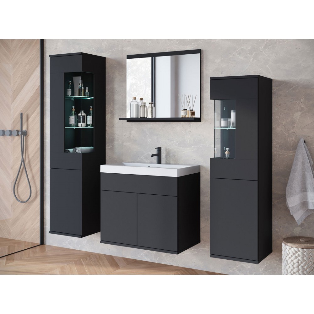 Σετ μπάνιου Nairobi-Μαύρο