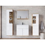 Σετ μπάνιου Nairobi-Λευκό - Φυσικό