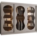 Ντουλάπα Bahrajn III 250 συρόμενη-Cashmere