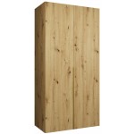 Ντουλάπα Alicante-Φυσικό - Χρυσό-Μήκος: 100εκ