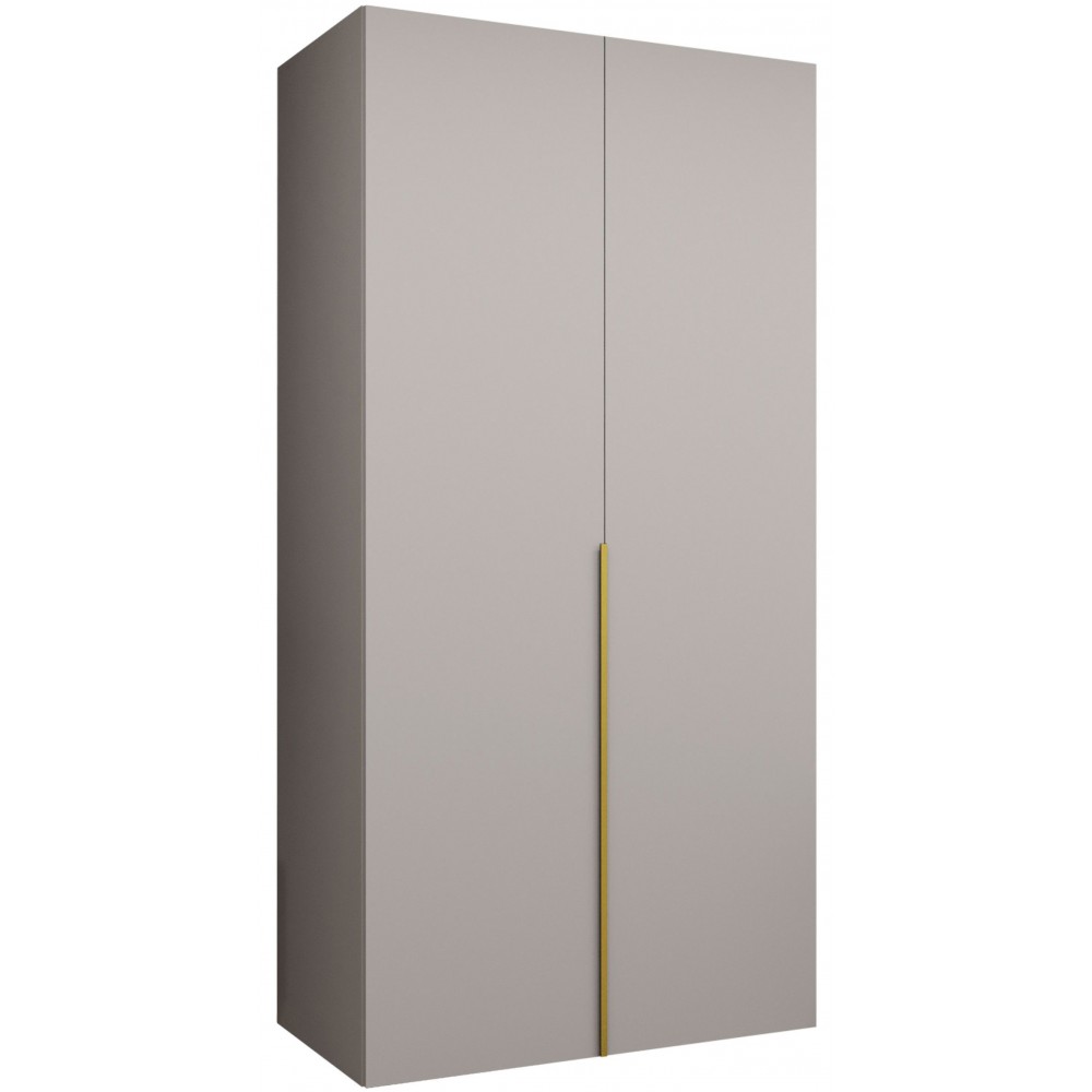 Ντουλάπα Alicante-Cashmere - Χρυσό-Μήκος: 100εκ