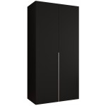 Ντουλάπα Alicante-Μαύρο - Cashmere-Μήκος: 100εκ