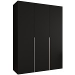 Ντουλάπα Alicante-Μαύρο - Cashmere-Μήκος: 150εκ