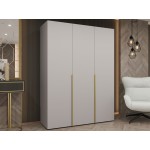 Ντουλάπα Alicante-Cashmere - Χρυσό-Μήκος: 150εκ