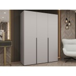 Ντουλάπα Alicante-Cashmere - Μαύρο-Μήκος: 150εκ