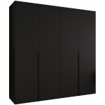 Ντουλάπα Alicante-Μαύρο-Μήκος: 200εκ