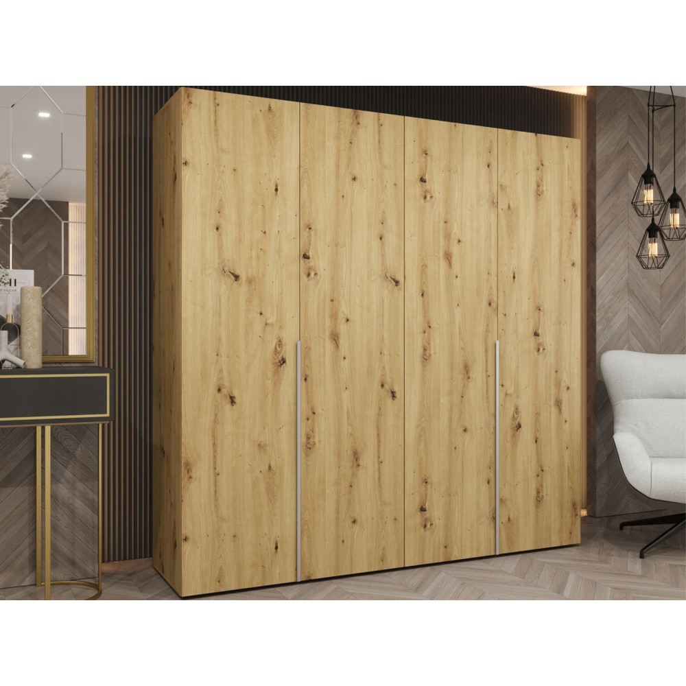 Ντουλάπα Alicante-Φυσικό - Cashmere-Μήκος: 200εκ