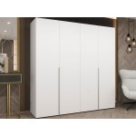 Ντουλάπα Alicante-Λευκό - Cashmere-Μήκος: 200εκ