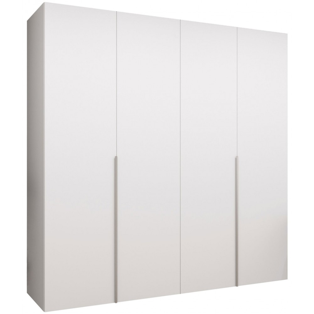 Ντουλάπα Alicante-Λευκό - Cashmere-Μήκος: 200εκ