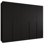 Ντουλάπα Alicante-Μαύρο-Μήκος: 250εκ