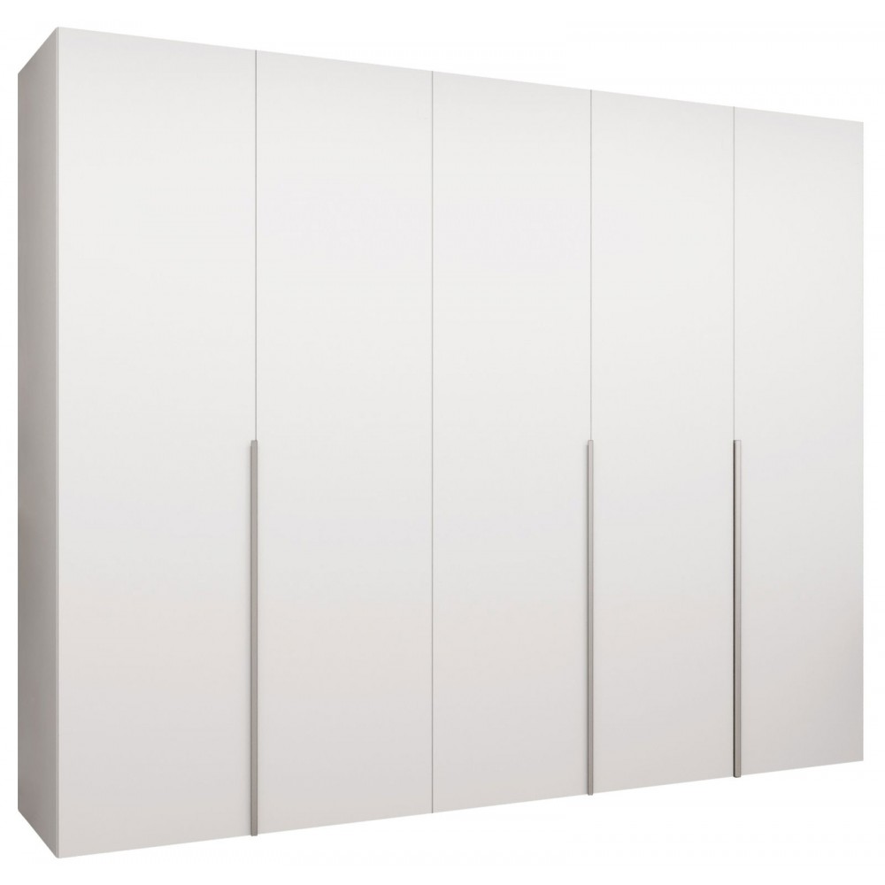 Ντουλάπα Alicante-Λευκό - Cashmere-Μήκος: 250εκ