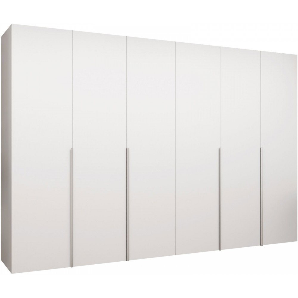 Ντουλάπα Alicante Εξάφυλλη-Λευκό - Cashmere