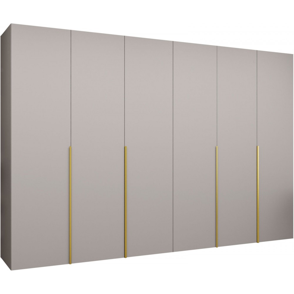 Ντουλάπα Alicante Εξάφυλλη-Cashmere - Χρυσό
