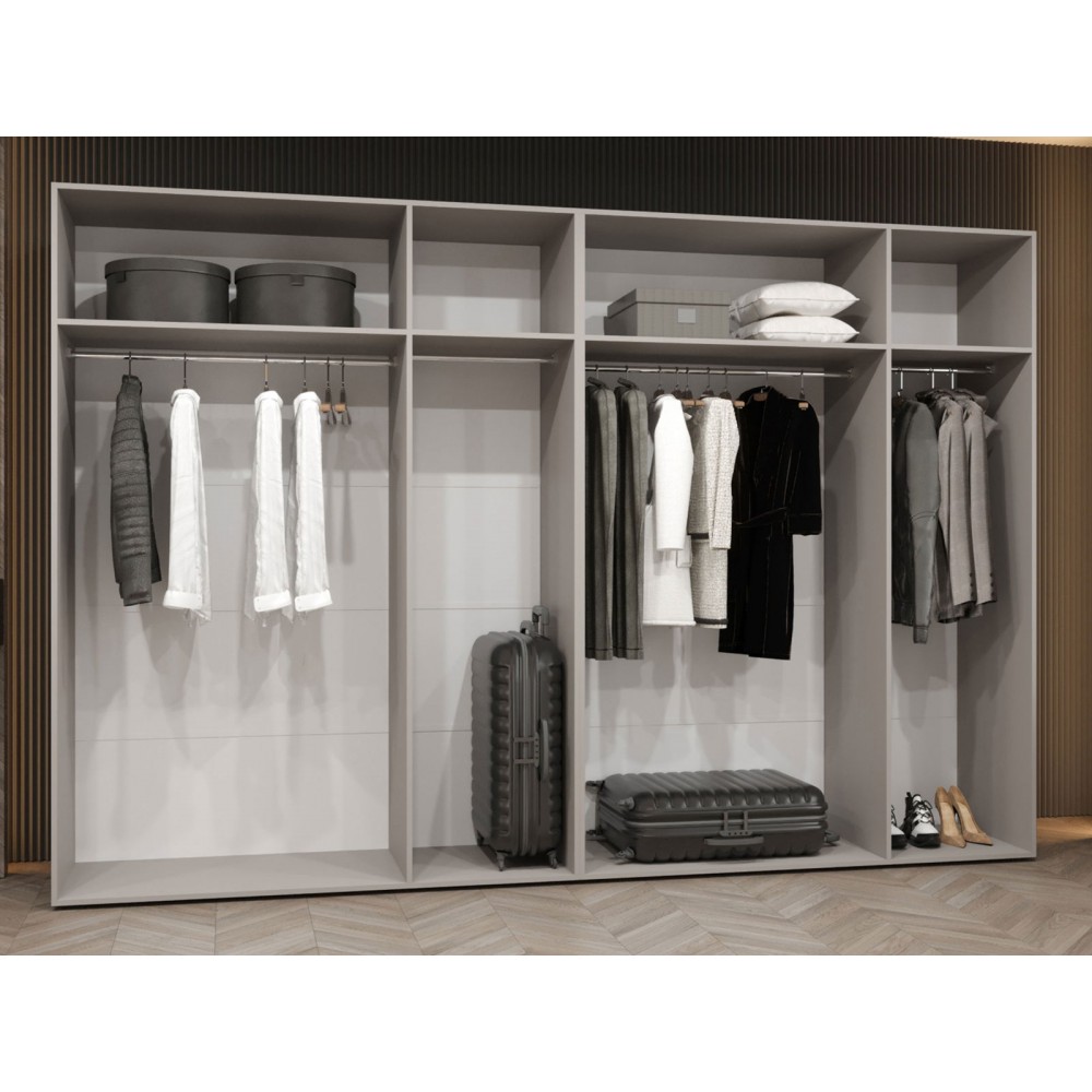 Ντουλάπα Alicante Εξάφυλλη-Cashmere