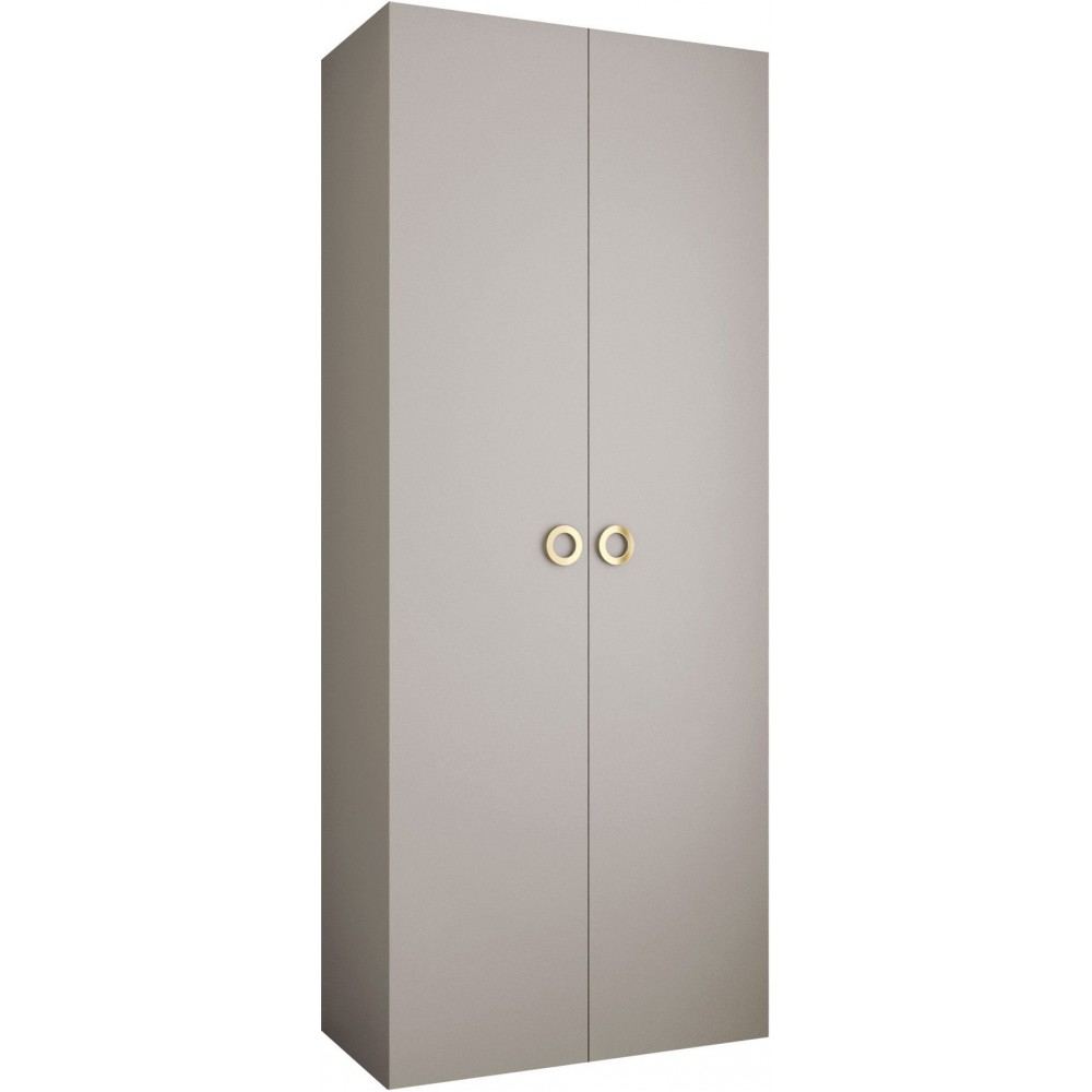 Ντουλάπα Como I-Cashmere - Χρυσό-Μήκος: 100εκ