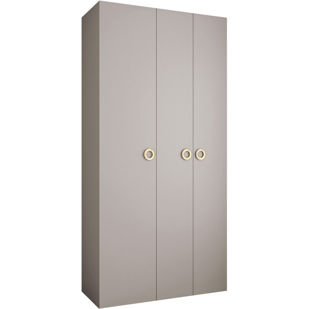 Ντουλάπα Como I-Cashmere - Χρυσό-Μήκος: 120εκ