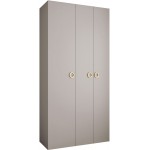 Ντουλάπα Como I-Cashmere - Χρυσό-Μήκος: 120εκ