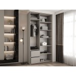 Ντουλάπα Como I-Cashmere - Χρυσό-Μήκος: 120εκ